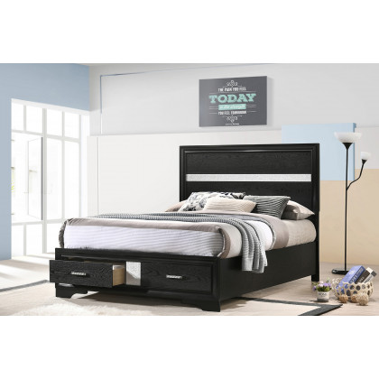Coaster Miranda Full Storage Bed - Black