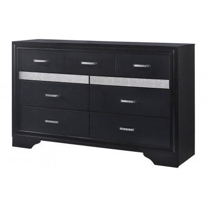 Coaster Miranda Eastern King 2-Drawer Storage Bed - Black