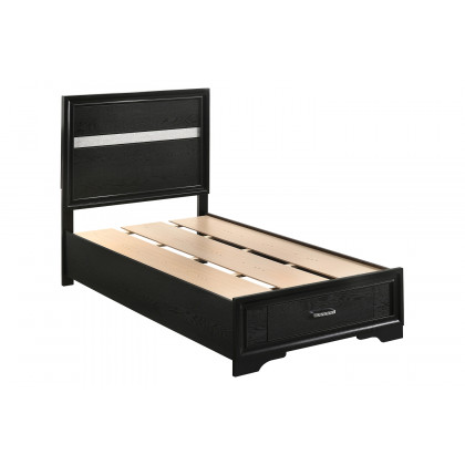 Coaster Miranda Twin Storage Bed - Black