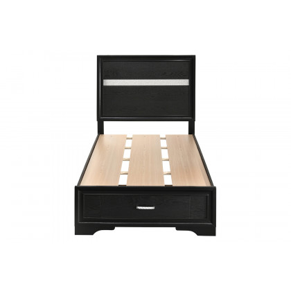 Coaster Miranda Twin Storage Bed - Black
