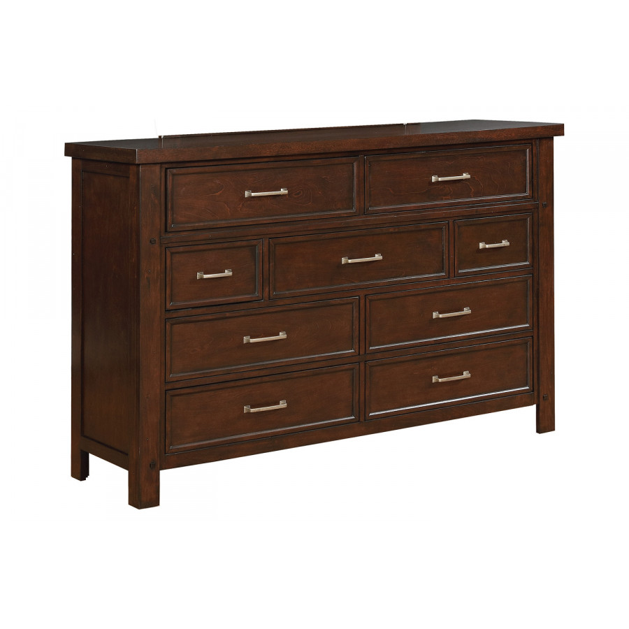 Coaster - Barstow 9-Drawer Rectangular Dresser in Pinot Noir