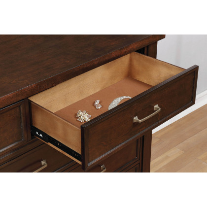 Coaster - Barstow 9-Drawer Rectangular Dresser in Pinot Noir