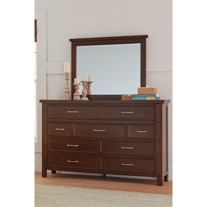 Coaster - Barstow 9-Drawer Rectangular Dresser in Pinot Noir