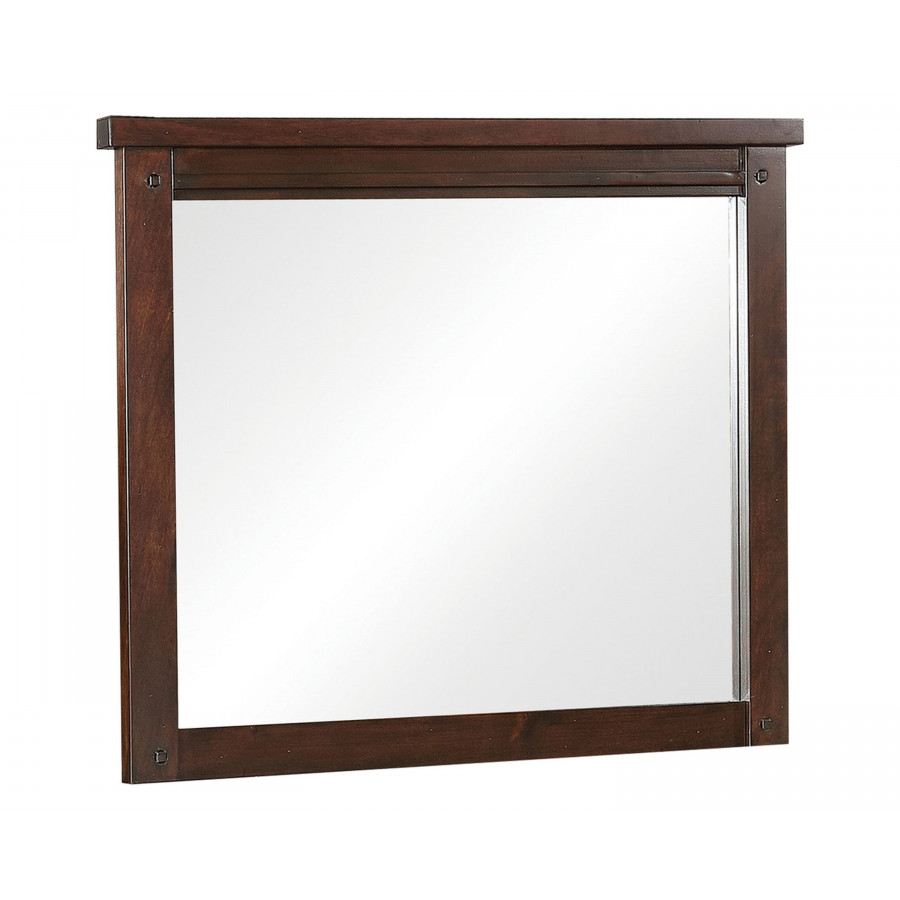 Coaster - Barstow Mirror in Pinot Noir