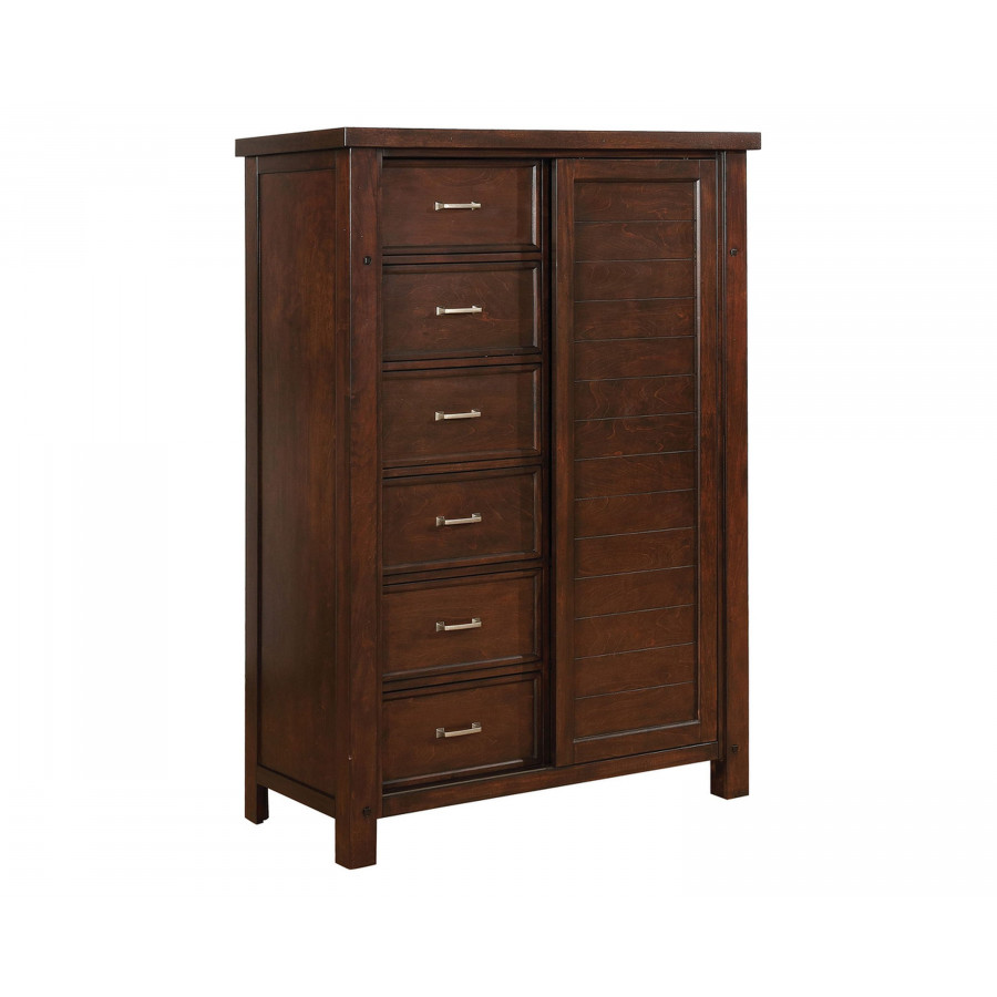 Coaster - Barstow 8-Drawer Door Chest in Pinot Noir
