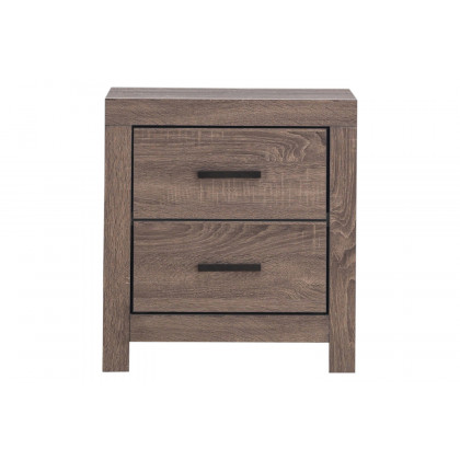 Coaster - Brantford 2-Drawer Nightstand in Barrel Oak
