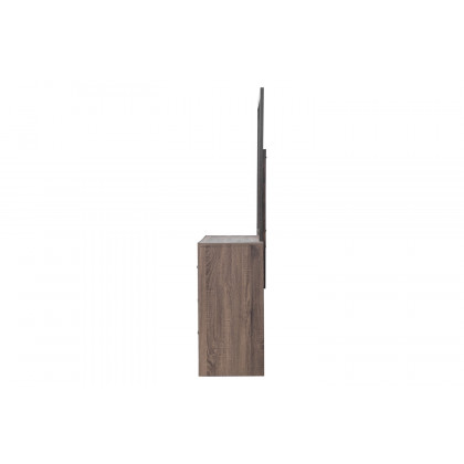 Coaster - Brantford Rectangle Dresser Mirror in Barrel Oak