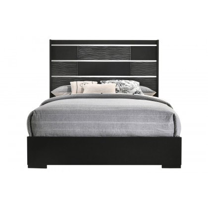 Coaster Blacktoft Queen Panel Bed - Black