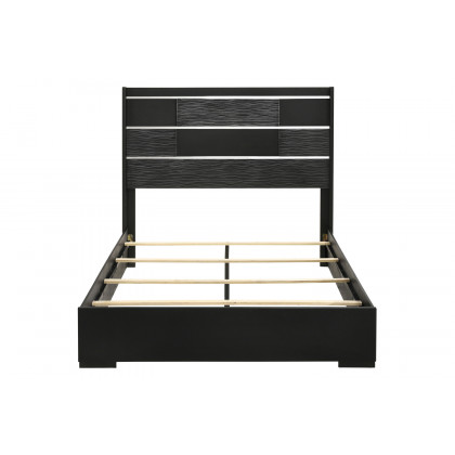 Coaster Blacktoft Queen Panel Bed - Black