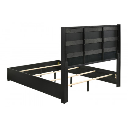 Coaster Blacktoft Queen Panel Bed - Black