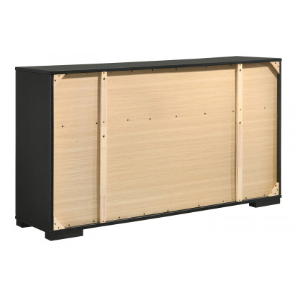Coaster - Blacktoft 6-Drawer Dresser in Black