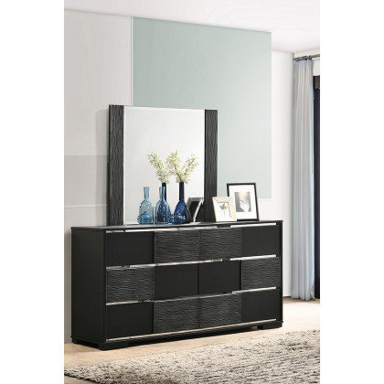Coaster - Blacktoft 6-Drawer Dresser in Black