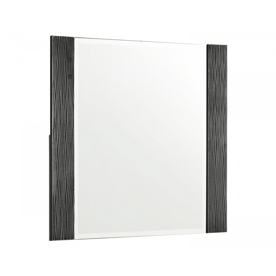 Coaster - Blacktoft Rectangle Dresser Mirror in Black