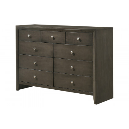 Coaster Serenity Queen Panel Bed - Mod Gray