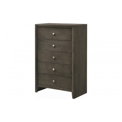 Coaster Serenity Queen Panel Bed - Mod Gray