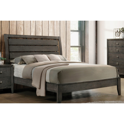 Coaster Serenity Twin Panel Bed - Mod Gray