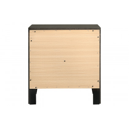 Coaster - Serenity 2-Drawer Nightstand in Mod Gray