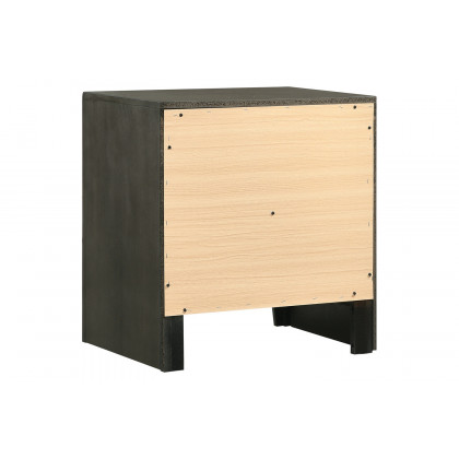 Coaster - Serenity 2-Drawer Nightstand in Mod Gray