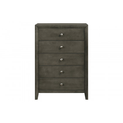 Coaster - Serenity 5-Drawer Chest in Mod Gray