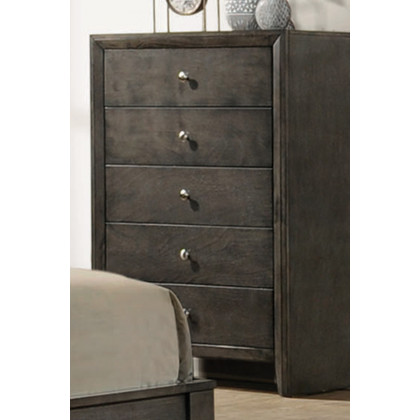 Coaster - Serenity 5-Drawer Chest in Mod Gray