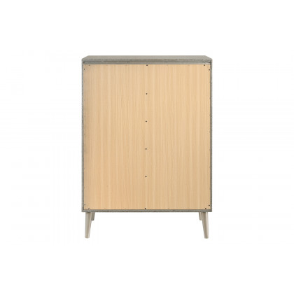 Coaster - Ramon 5-Drawer Chest in Metallic Sterling