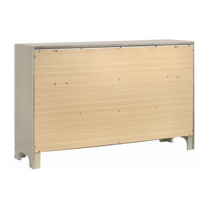 Coaster - Salford 7-Drawer Dresser in Metallic Sterling