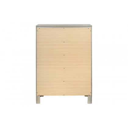 Coaster - Salford 5-Drawer Chest in Metallic Sterling