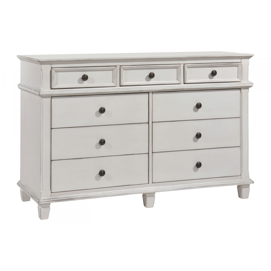 Coaster - Carolina 9-Drawer Dresser in Antique White