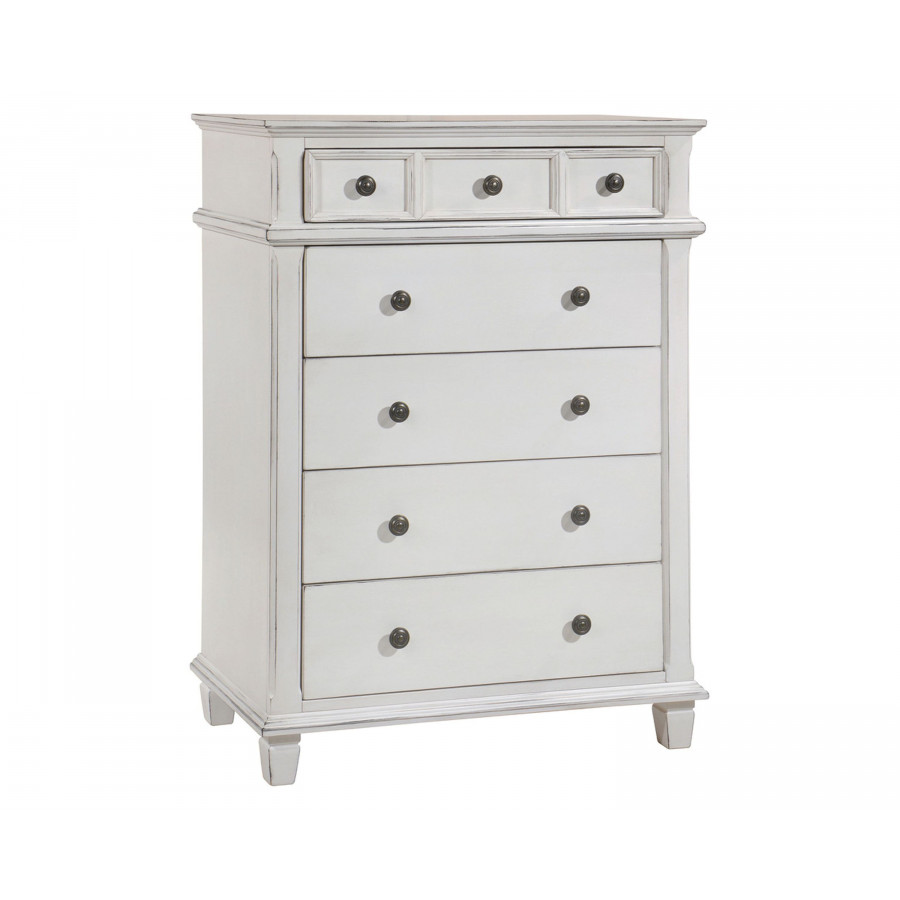 Coaster - Carolina 5-Drawer Chest in Antique White