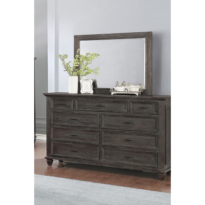Coaster - Atascadero 9-Drawer Dresser in Weathered Carbon