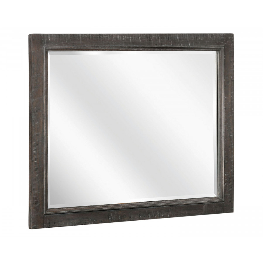 Coaster - Atascadero Rectangular Mirror in Weathered Carbon