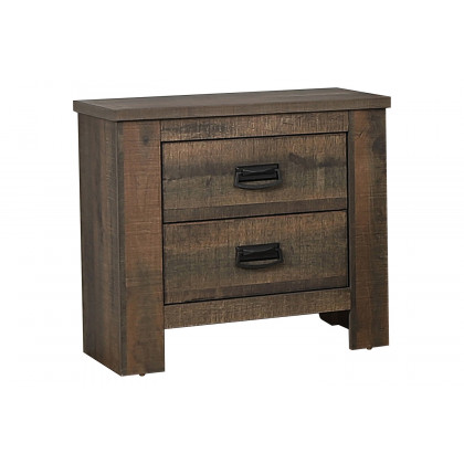 Coaster Frederick California King Sleigh Bed - Weathered Oak
