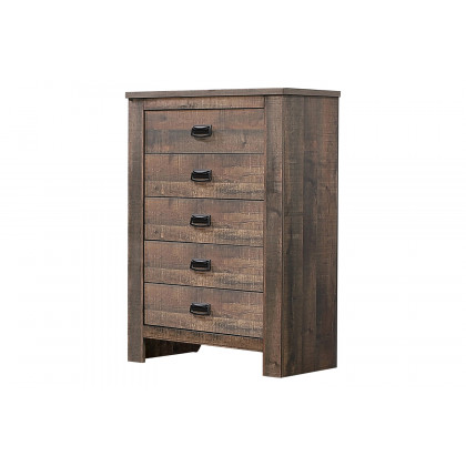 Coaster Frederick California King Sleigh Bed - Weathered Oak