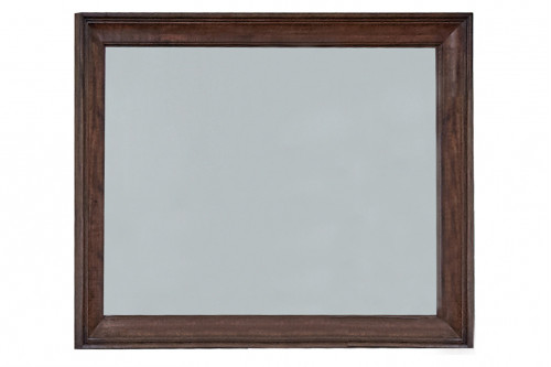 Coaster™ Avenue Rectangle Dresser Mirror - Weathered Burnished Brown