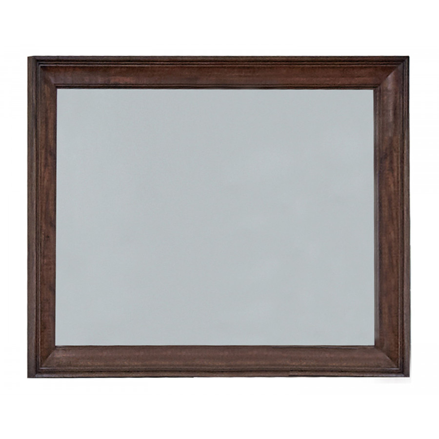 Coaster - Avenue Rectangle Dresser Mirror in Weathered Burnished Brown
