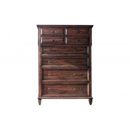 Coaster - Avenue 8-Drawer Chest in Weathered Burnished Brown