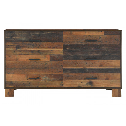 Coaster - Sidney 6-Drawer Dresser in Rustic Pine