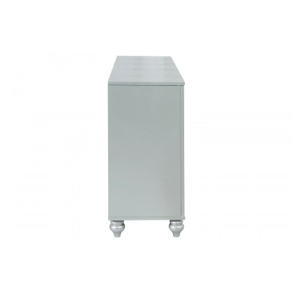 Coaster - Gunnison 6-Drawer Dresser in Silver Metallic
