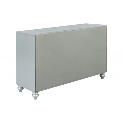 Coaster - Gunnison 6-Drawer Dresser in Silver Metallic