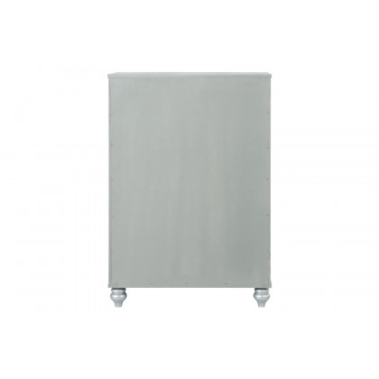 Coaster - Gunnison 5-Drawer Chest in Silver Metallic