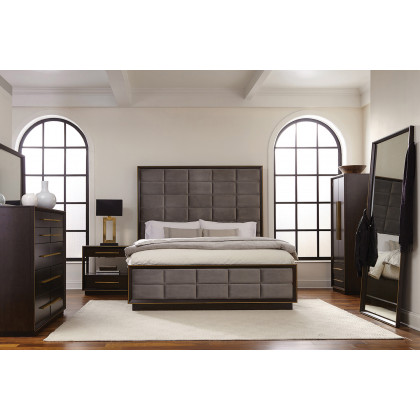 Coaster - Durango Eastern King Upholstered Bed