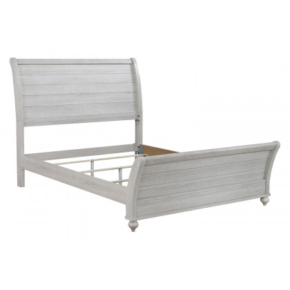 Coaster Stillwood Eastern King Sleigh Panel Bed - Vintage Linen