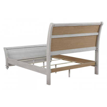 Coaster Stillwood Eastern King Sleigh Panel Bed - Vintage Linen