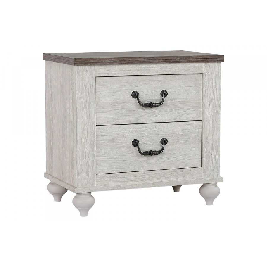 Coaster - Stillwood 2-Drawer Nightstand in Vintage Linen