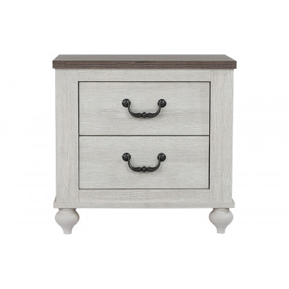 Coaster - Stillwood 2-Drawer Nightstand in Vintage Linen