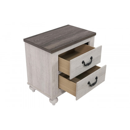 Coaster - Stillwood 2-Drawer Nightstand in Vintage Linen