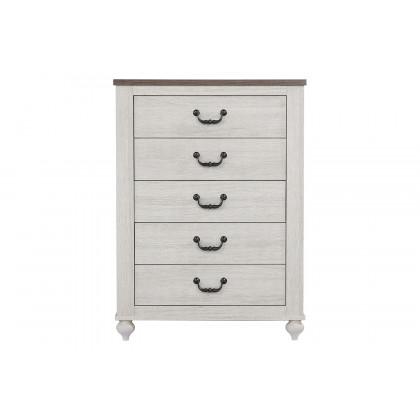 Coaster - Stillwood 5-Drawer Chest in Vintage Linen