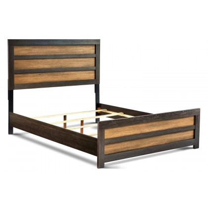 Coaster Dewcrest Eastern King Panel Bed - Caramel/Licorice