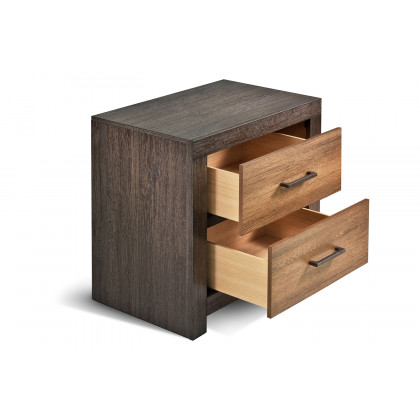 Coaster - Dewcrest 2-Drawer Nightstand in Caramel/Licorice