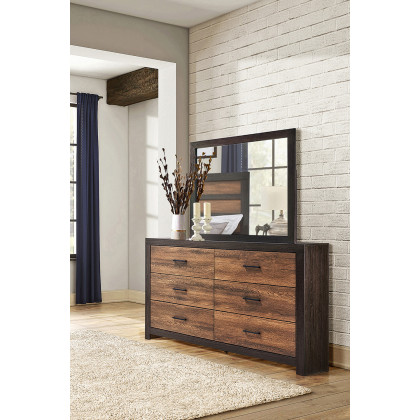 Coaster - Dewcrest 6-Drawer Dresser in Caramel/Licorice